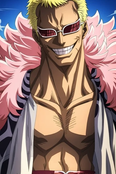 Featured image #2 for Doflamingo - One Piece (LoRA)
