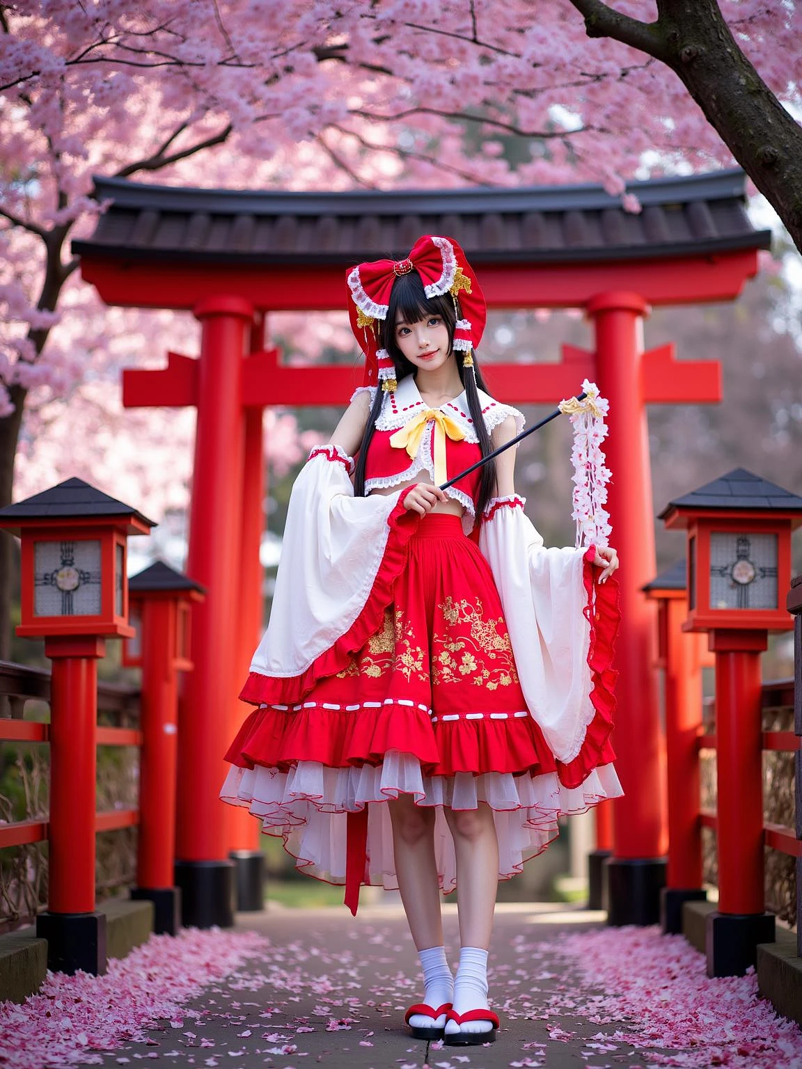 Featured image #1 for [Flux.1 D][Realistic] <Touhou Project> Cosplay costume collection |《东方project》cos服装集合