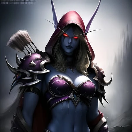 Featured image #1 for WaifuCrafter - Sylvanas Windrunner