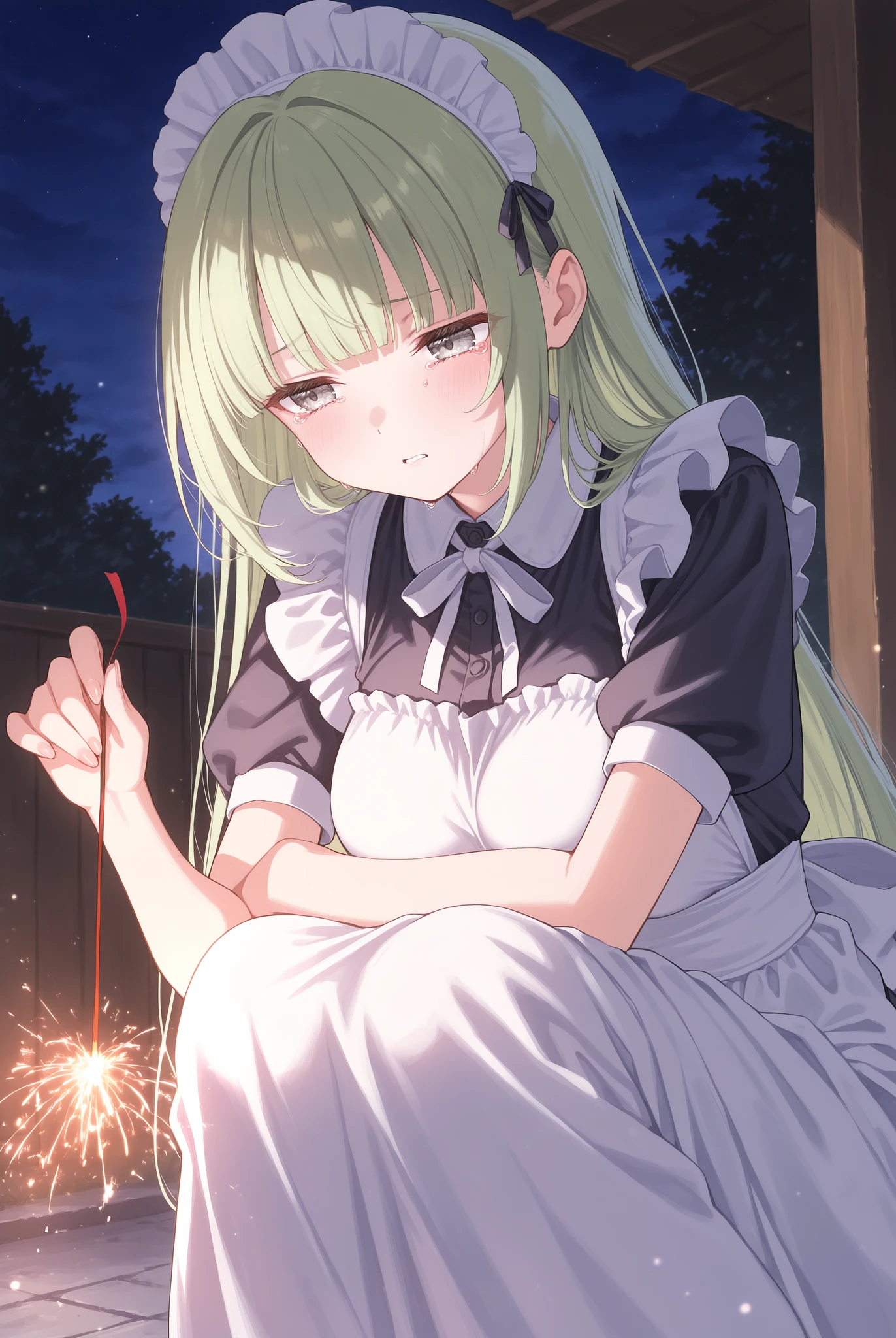Featured image #1 for [Illust&XL] senkou hanabi / 線香花火
