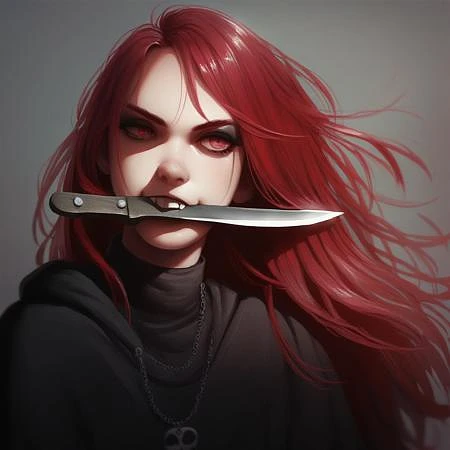 Featured image #4 for Weapon In Mouth/3 Swords Style | Shrekman Concepts Collection