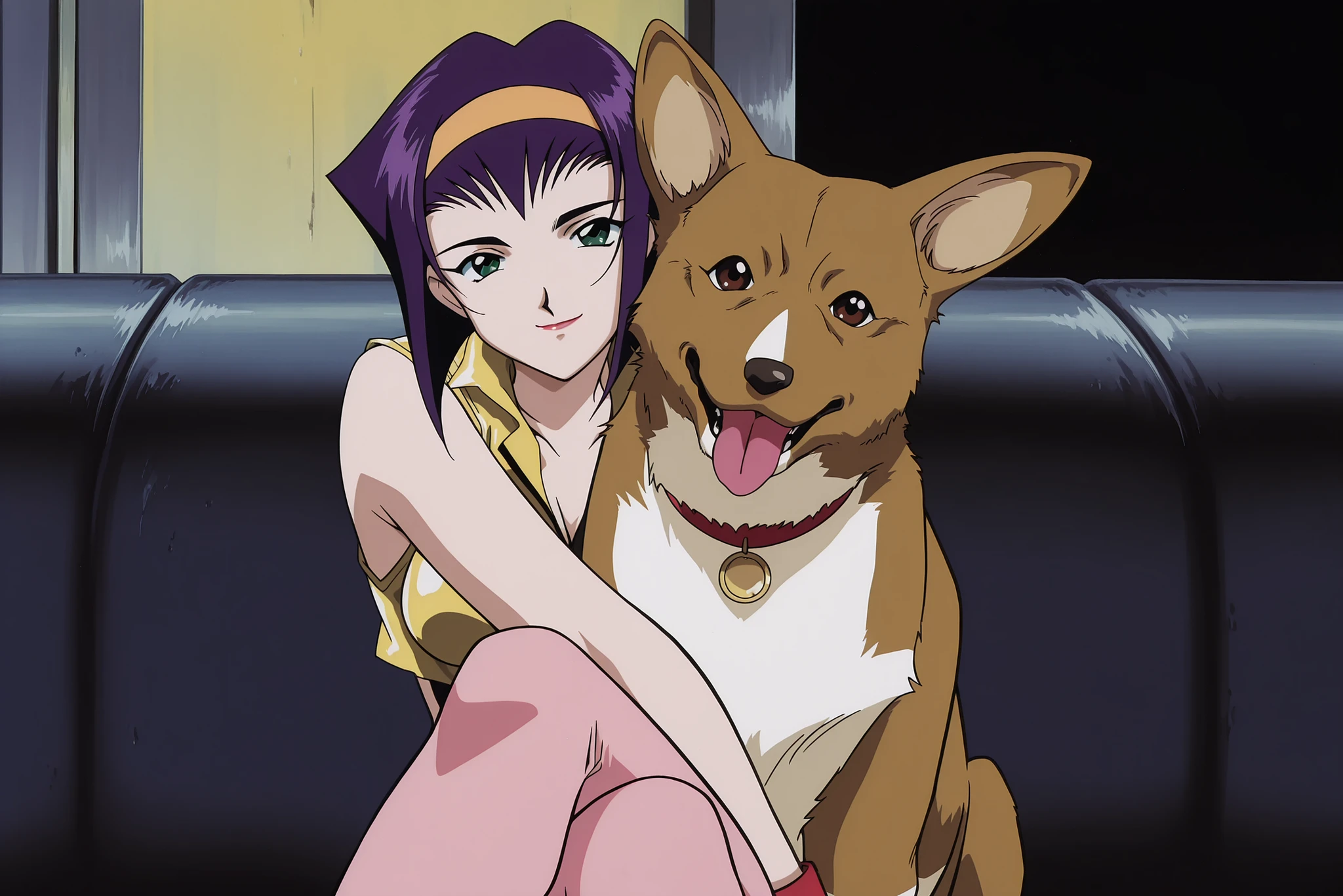 Featured image #4 for Faye Valentine, Julia, and Ein (Cowboy Bebop) - Commission!