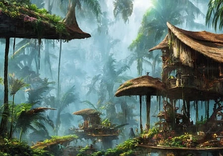Featured image #1 for djz Junglepunk Village V8