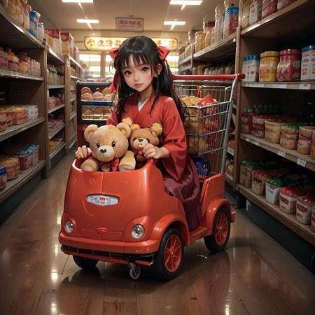 Featured image #1 for Grocery store car cart - XL