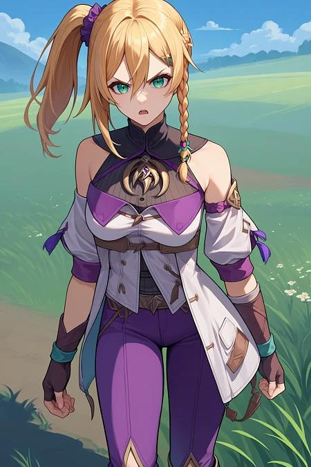 Featured image #2 for Karja Balta/カージャ・バルタ (Ys X: Nordics) SDXL LoRA [Pony Diffusion]