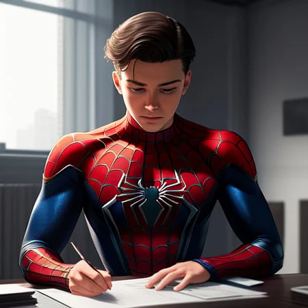 Featured image #3 for Spidey512 - Web swinging character embedding for 1.5 models and merges!