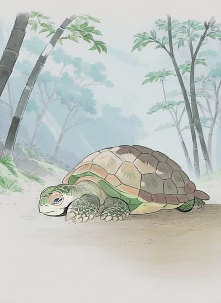 Featured image #4 for Princess Kaguya - Ghibli (WIP)