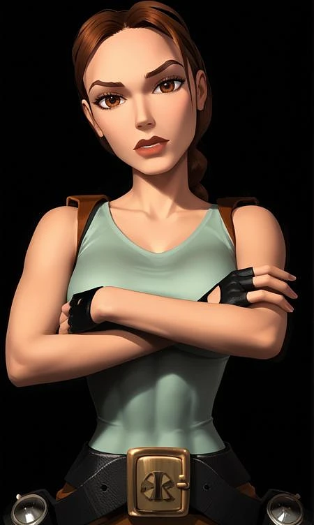 Featured image #1 for Lara Croft (Tomb Raider by Core Design 1996-1999 series), LoRA, PonyXL