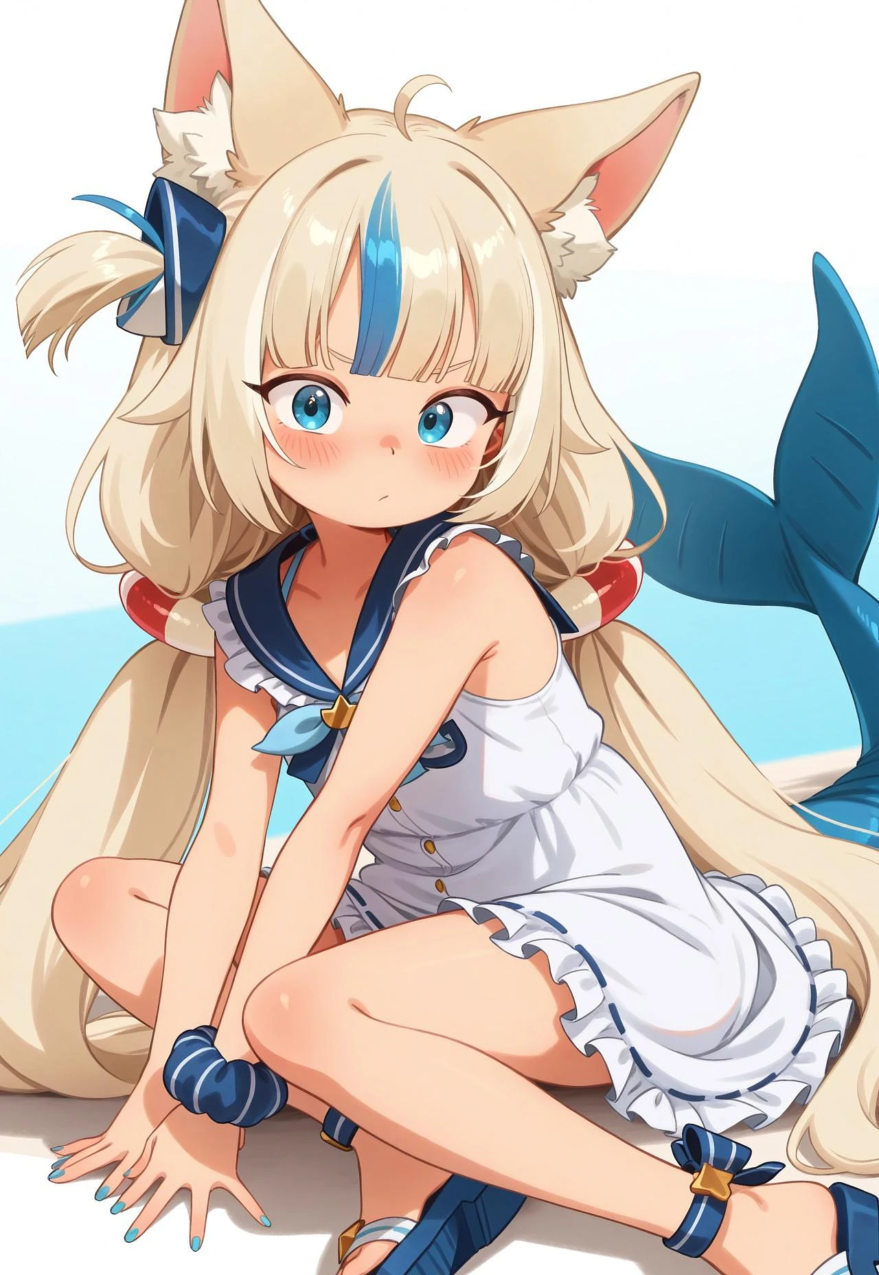 Featured image #4 for Sameko Saba V2 I Indie Vtuber I IllustriousXL and NoobAI