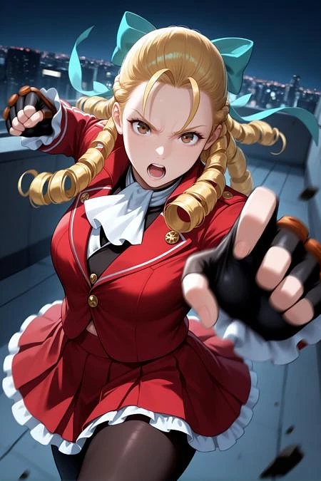 Featured image #3 for Karin Kanzuki/神月 かりん (Street Fighter) SDXL LoRA | 5 Outfits [Illustrious]