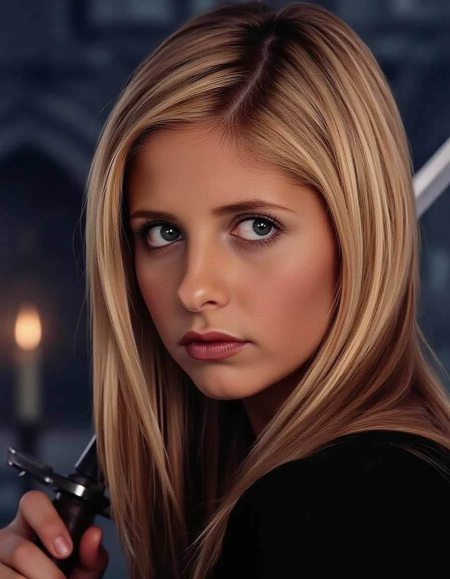 Featured image #1 for Sarah Michelle Gellar (Buffy Years) FLUX1.D