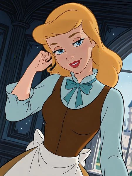 Featured image #3 for Cinderella - Disney Princess - | Illustrious XL | PONY XL | SD 1.5 | - by YeiyeiArt