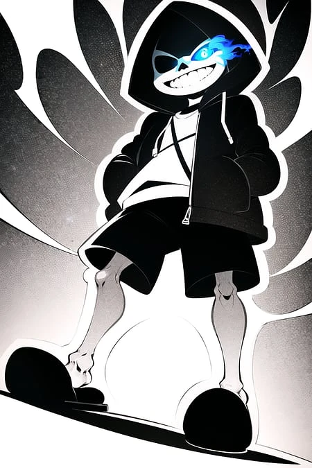 Featured image #5 for Sans (Undertale) LoRA