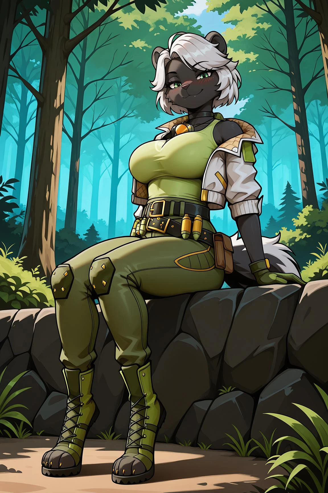 Featured image #3 for Marquez (Wild Assault) - COMMISSION LoRA Illustrious [ NSFW Support ]