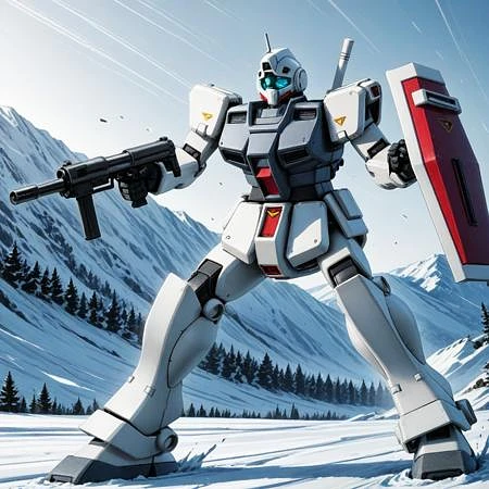 Featured image #3 for Mobile Suit Gundam RGM-79D ジム寒冷地仕様 [GM-TYPE-D]