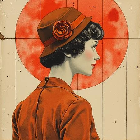Featured image #2 for style of Coles Phillips [FLUX] 119