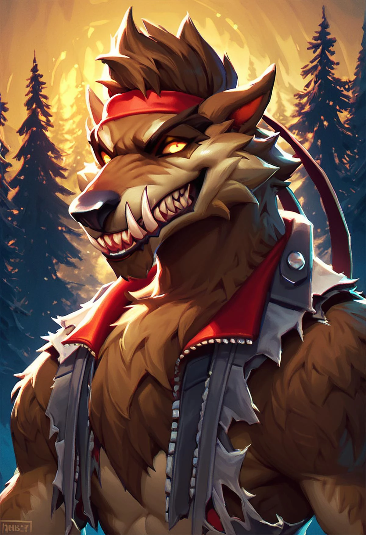 Featured image #6 for Dire (Fortnite) | Оборотень (Фортнайт) [Pony / Illustrious]