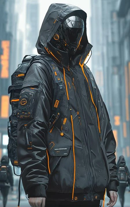 Featured image #3 for TechWear LoRA [SD+XL+illustrious-XL+Pony]