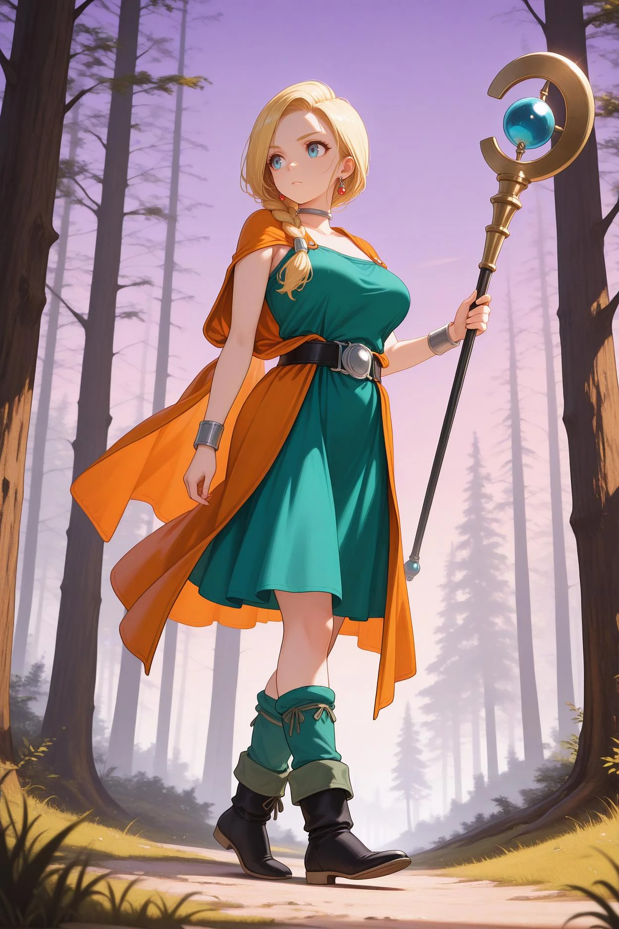 Featured image #1 for Bianca Whitaker/ビアンカ (Dragon Quest V: Hand of the Heavenly Bride) SDXL LoRA [Illustrious]