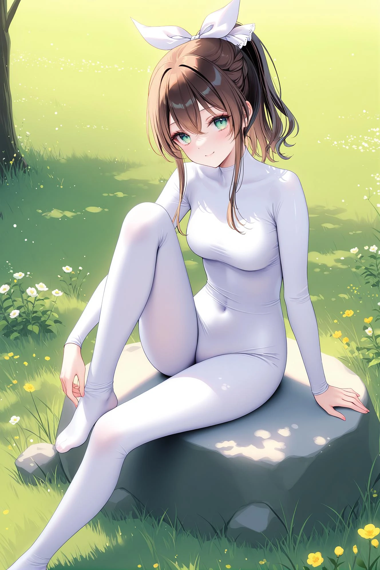 Featured image #2 for [costume]color changable Bodystocking/可换色连身丝袜 For SD1.5 pony & Illustrious