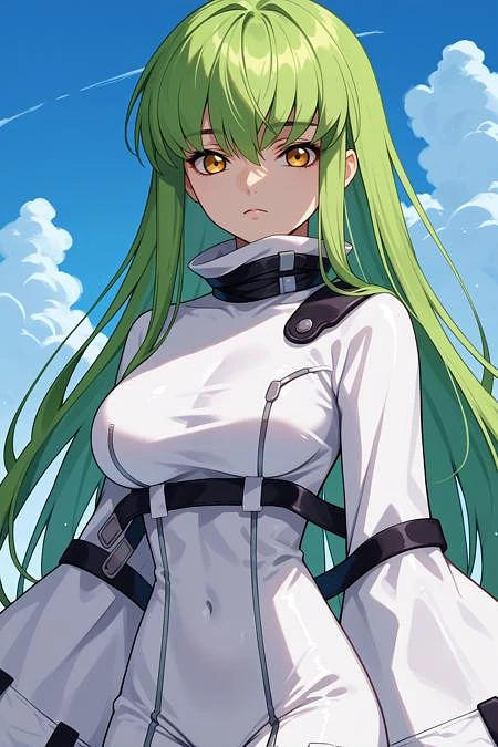 Featured image #1 for C.C./シーツー (Code Geass) SDXL LoRA [Pony Diffusion]