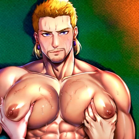 Featured image #3 for Pectoral Focus/Cow Boy LoRA
