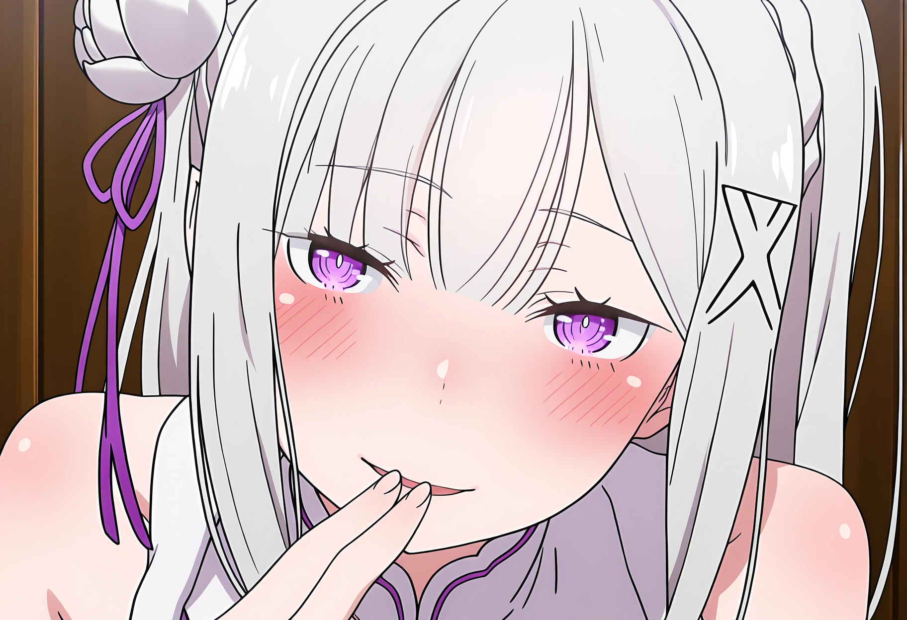 Featured image #1 for Finger To Lips | Sexy Pose Concept | illustriousXL