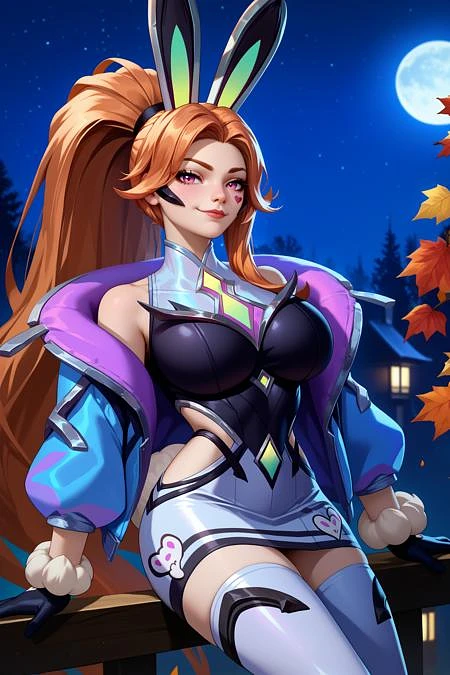 Featured image #2 for Miss Fortune (League of Legends) SDXL LoRA | 11 Outfits [Pony Diffusion]