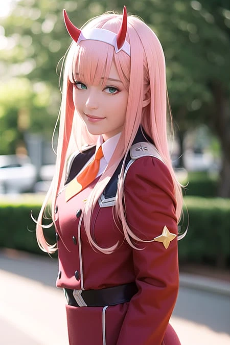 Featured image #2 for Zero Two (DARLING in the FRANXX) LoRA