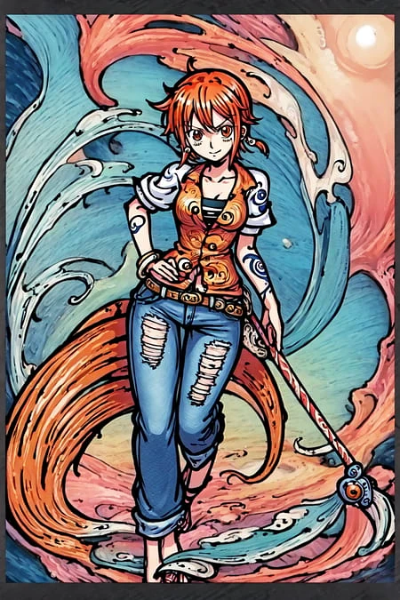 Featured image #3 for TOKIAME style (thick outlines) LORA