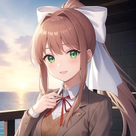 Featured image #5 for 莫妮卡-心跳文学部（Monika-Doki Doki Literature Club）
