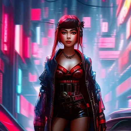Featured image #3 for [LuisaP] Cyberpunk Attention 