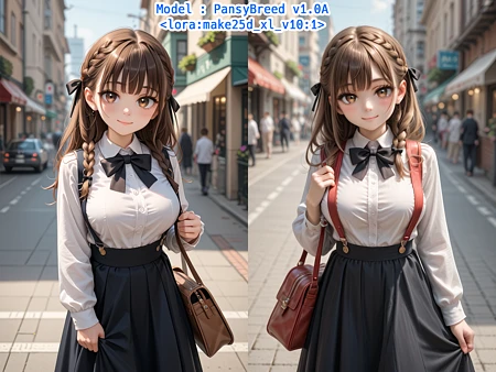 Featured image #3 for [SDXL] Convert 2D to 2.5D / 2D→2.5D変換