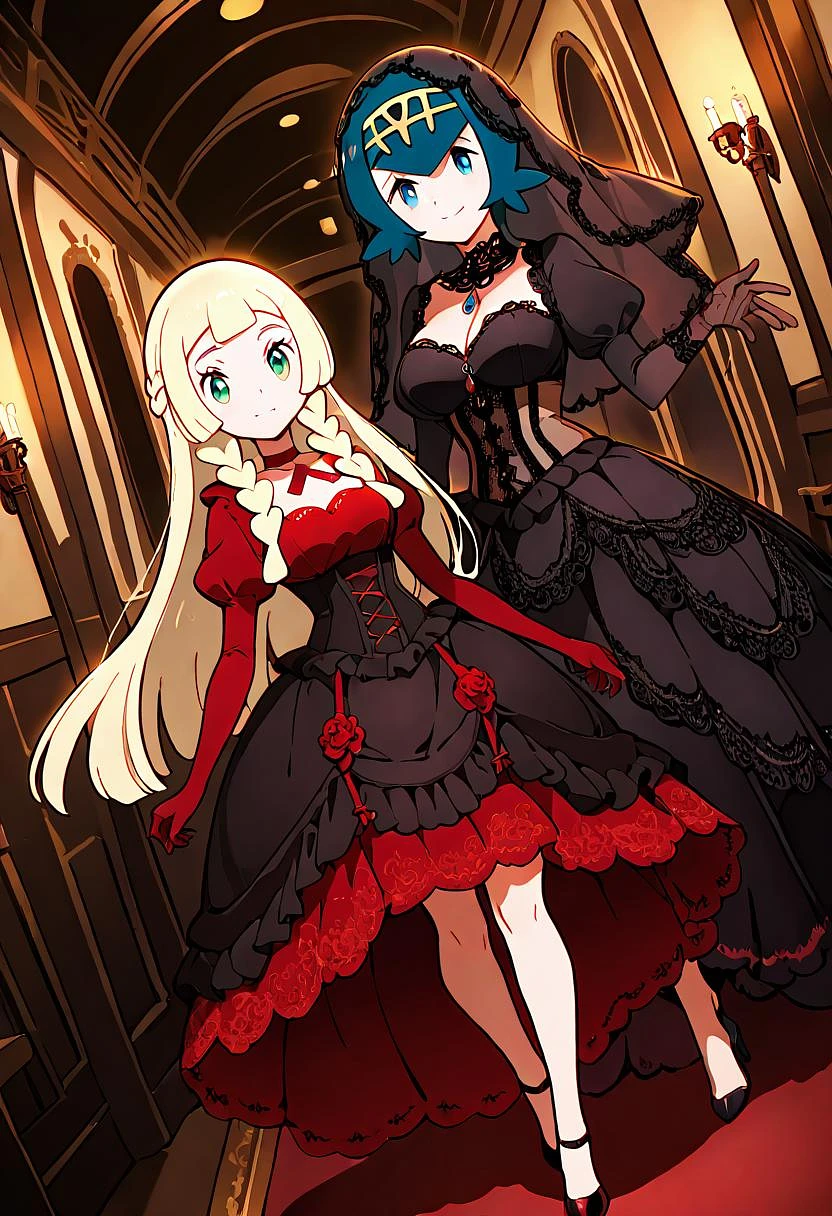 Featured image #1 for Lillie & Lana: Alola Angels | リーリエ x スイレン (Pokemon) [Illustrious & Pony]