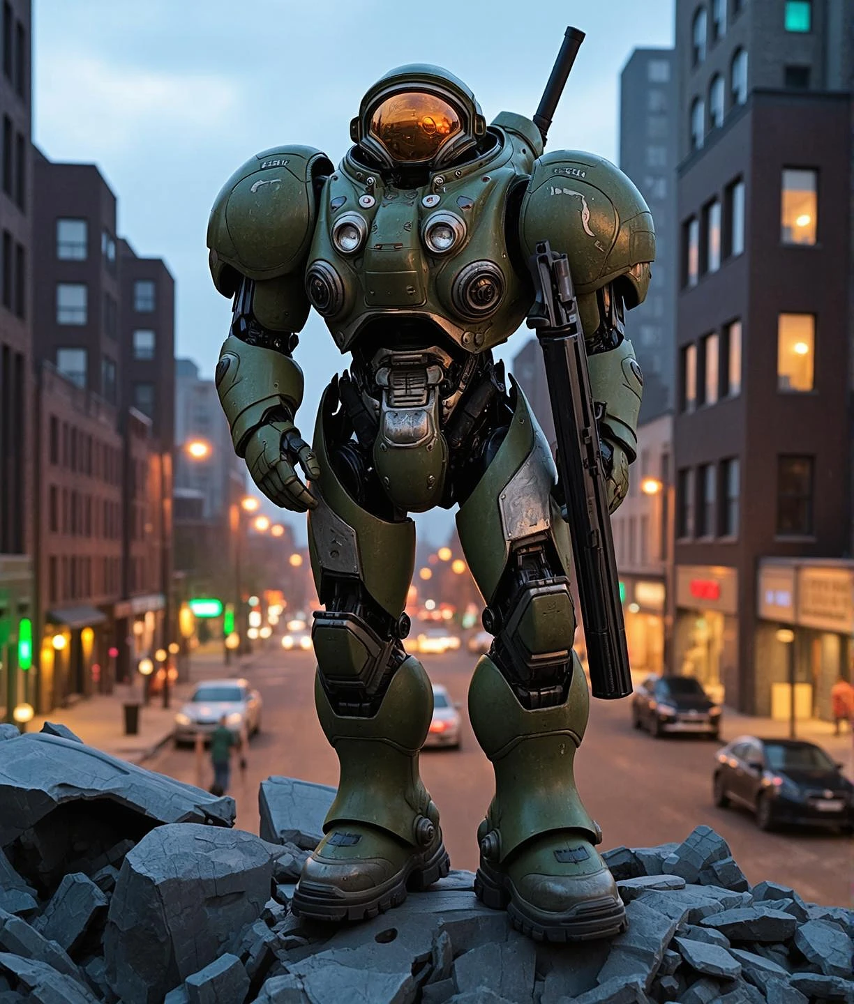 Featured image #4 for Terran Marine - Starcraft (Flux)
