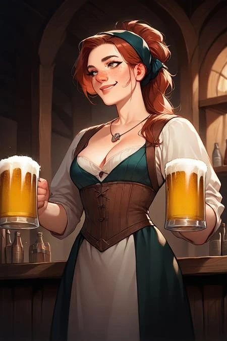 Featured image #1 for The Medieval Barmaid  Generator