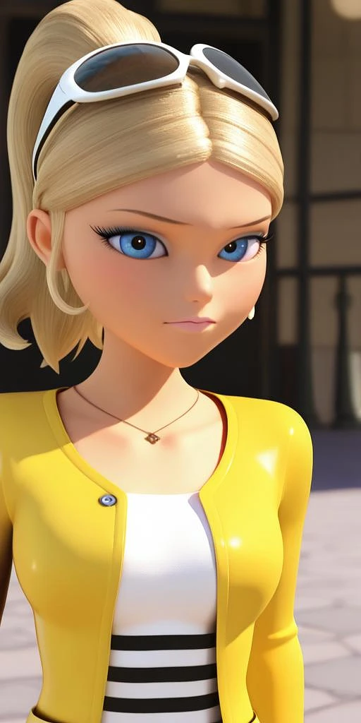 Featured image #1 for Chloe Bourgeois, Ladybug, Miraculous. Different models and attires.