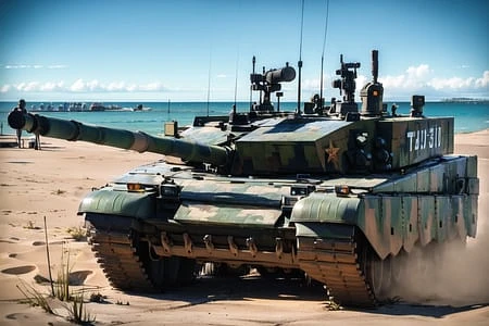 Featured image #5 for ZTZ-99A tank