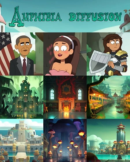 Featured image #1 for Amphibia Diffusion