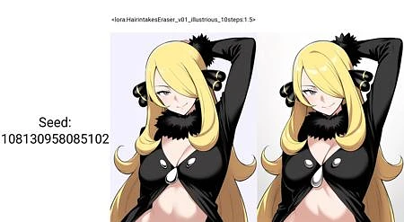 Featured image #2 for Hair Intakes Eraser | エアインテーク削除Lora (Pony&illustrious)