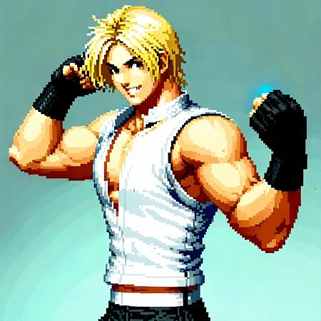 Featured image #6 for The King of Fighters Victory Portrait [Pixel Art]
