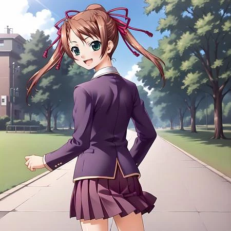 Featured image #3 for Fujine Hatoba (Sei Dorei Gakuensai) XL pony LORA