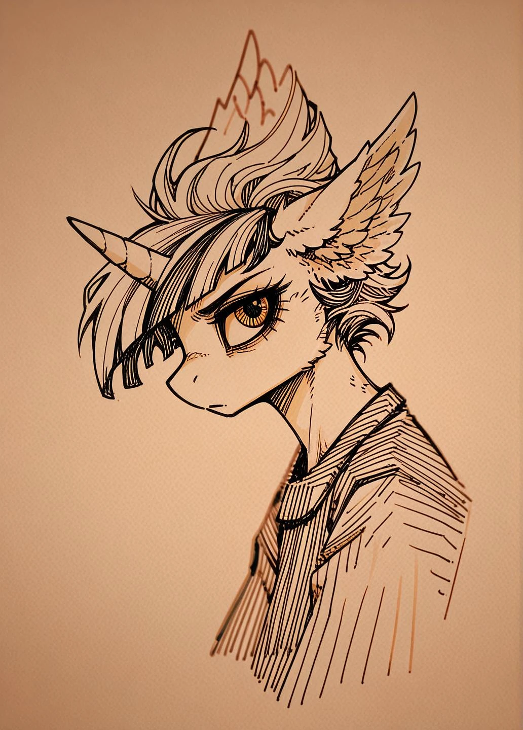 Featured image #4 for Ashpwright style | Liner, Sketch, Manga | (Hatching)