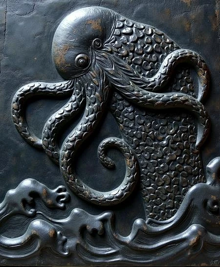 Featured image #1 for Ancient Bas Relief Sculpture (FLUX)
