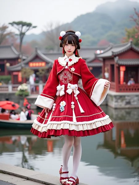 Featured image #5 for [Flux.1 D][Realistic] Chinese element clothing | 国风元素服饰