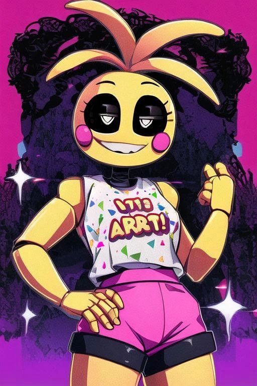 Featured image #4 for Toy Chica   FNAF / Five Nights at Freddy's    illust + 1.5