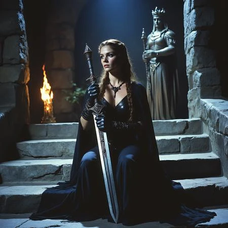 Featured image #2 for 80s Fantasy Movie (SDXL, Pony, Flux)