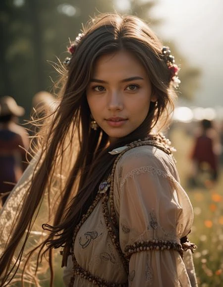 Featured image #3 for FLUX - Boho Asian AI Girl