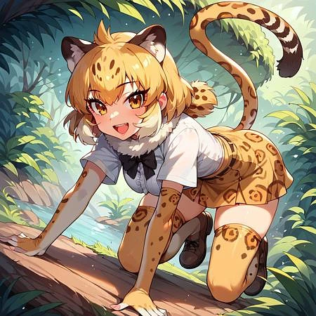 Featured image #3 for Jaguar (Kemono Friends) [Pony]