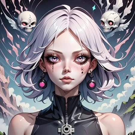 Featured image #5 for Headupdef's Pastel Goth Abstract Anime+ Style (PONY)